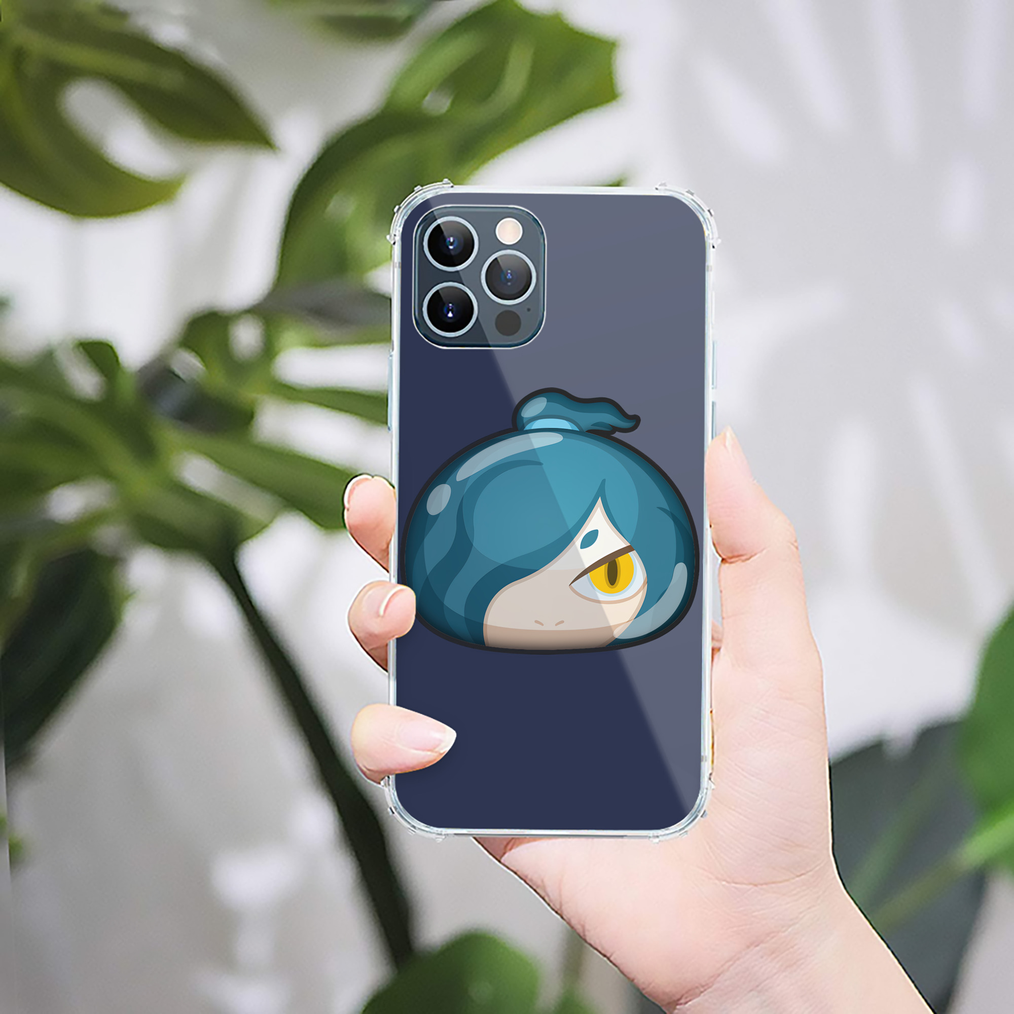 （画像用） 妖怪ウォッチ Yo-kai Watch 【iPhone 12シリーズ対応】透明スマホケース（クリアソフトケース）
